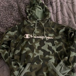 Champion camo hoodie